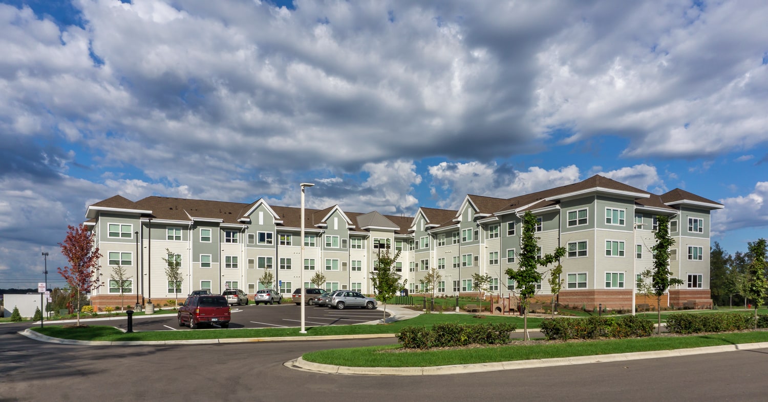 Red Rock Square Apartments Newport MN | Miller Hanson Architects